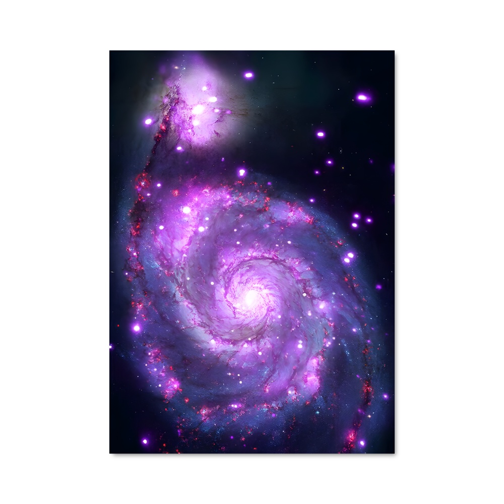 Poster superbe galaxie du Tourbillon